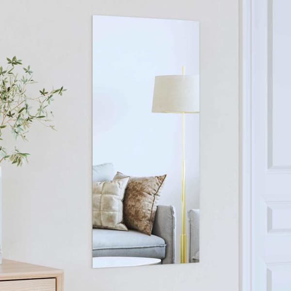 Väggspegel Rektangulär 40 x 80 cm härdat glas