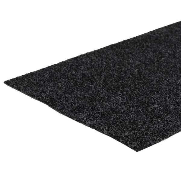Trappmattor självhäftande 30 st 60x25 cm mörkgrå rektangulära