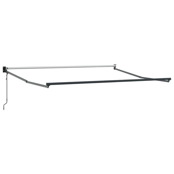 Utfällbar markis Flerfärgsdesign 300 x 250 cm