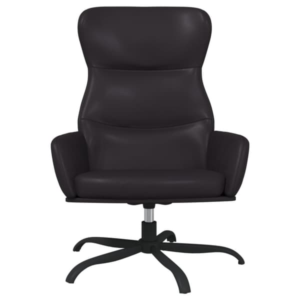 Reclinerfåtölj svart konstläder