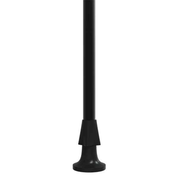 Infällbar markis gräddvit 200x115 cm tyg och stål