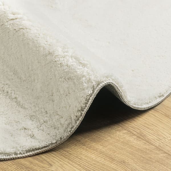Matta HUARTE Gräddvit 80 x 150 cm Polyester