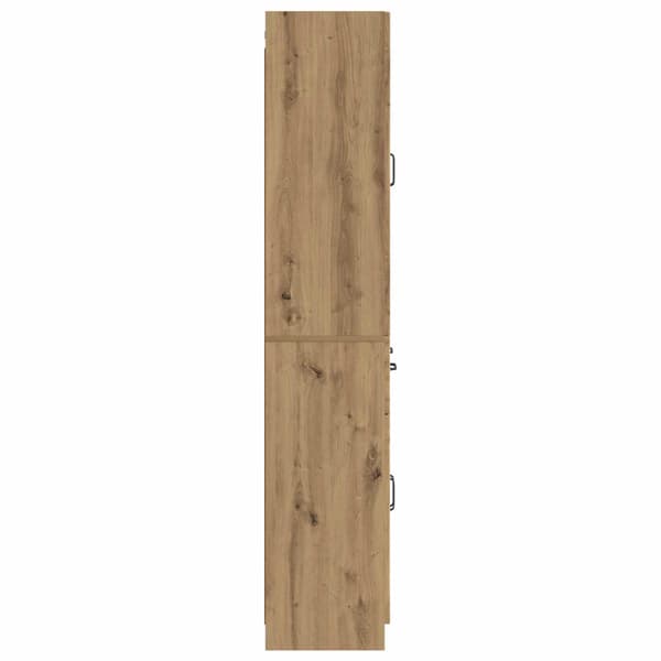 Skåpset 2 pcs Konstruerat trä
