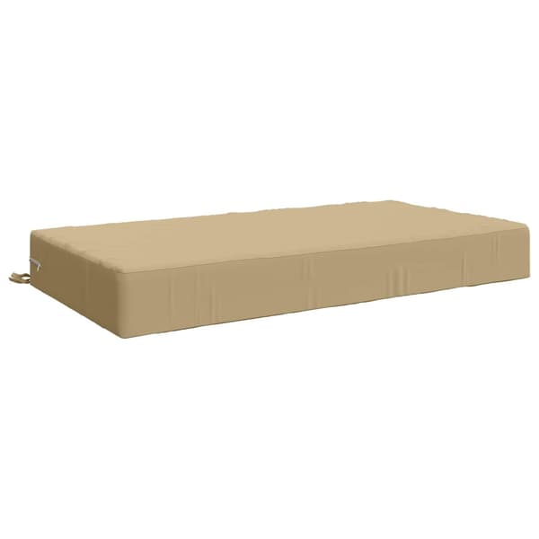 Sittkudde SOEST 100% Polyester Beige 120 x 80 x 15 cm