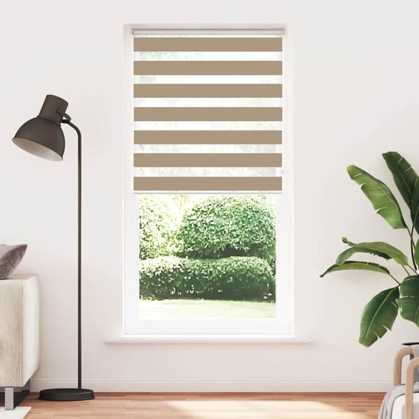 Rullgardin zebra 115x200 cm tyg bredd 110,9 cm polyester