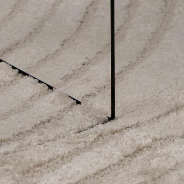 Områdesmattor Rektangulär GALATI Beige 230 x 160 cm Polyester