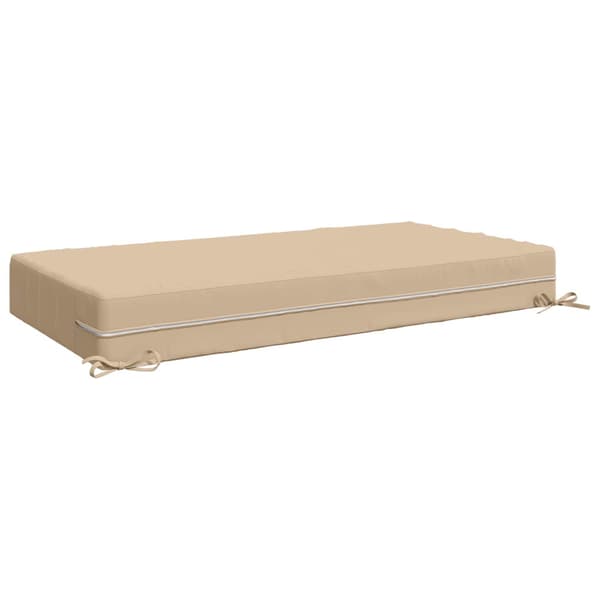 Sittkudde SOEST 100% Polyester Gräddvit 120 x 80 x 15 cm