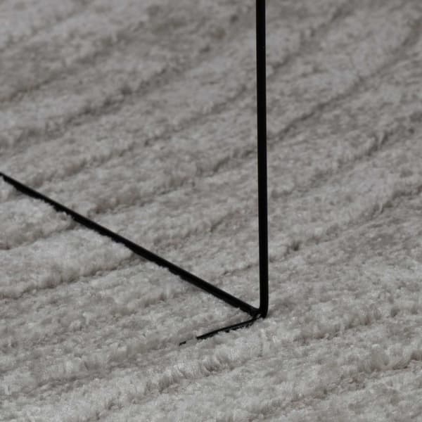 Områdesmattor Rektangulär GALATI Grå 200 x 140 cm Polyester