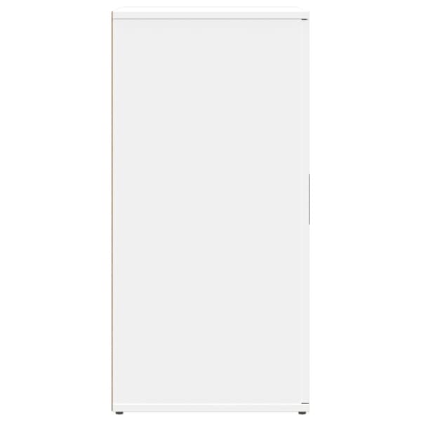 Skänk vit 59x39x80 cm konstruerat trä