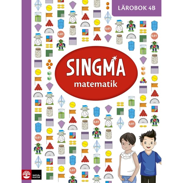 Singma matematik 4B Lärobok (häftad)