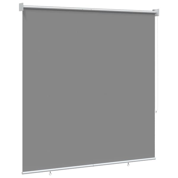 Rullgardin UV-skydd Ljusgrå 100 x 230 cm Polyester