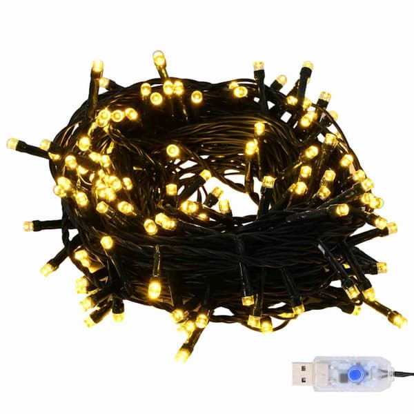 Julprydnad Set med 150 LED-lampor 61 pcs Blå Plast