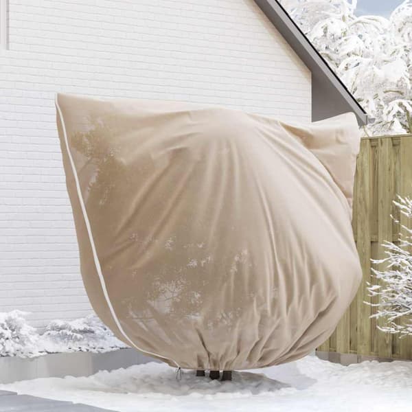 Frostskydd för växtfleeceöverdrag 3 pcs Beige 2 x 2,36 m