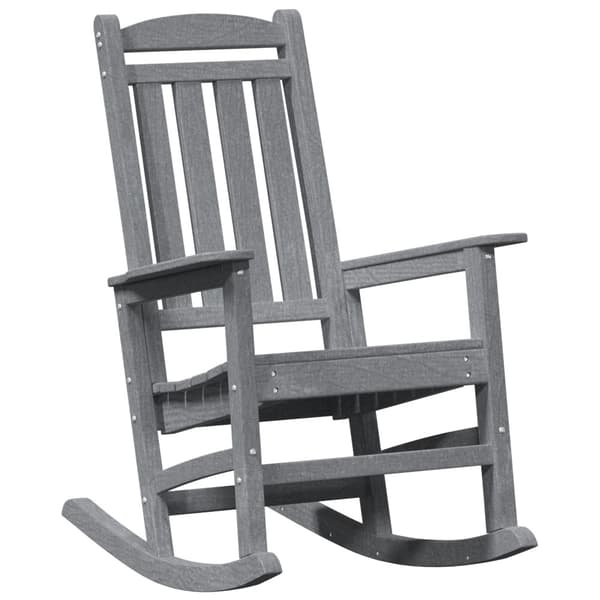 Gungstol 3 pcs Ljusgrå polyeten
