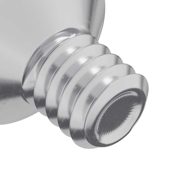 Försänkta huvudsättningar 2 pcs Silver M4 x 6 mm Stål