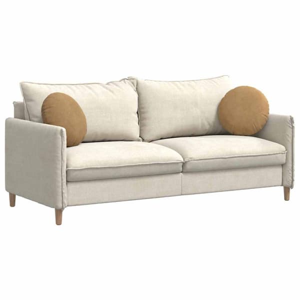 Sittkuddar 2 pcs Brun Ø 40 x 13 cm Sammet
