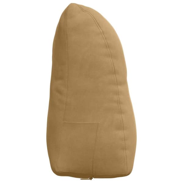 Ryggkudde Brun 45 x 24 x 50 cm Sammet