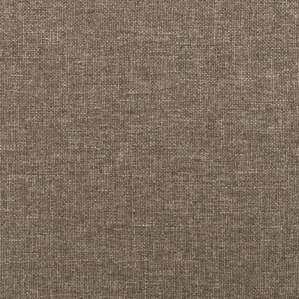Boxspring-sängram taupe 180x200 cm tyg