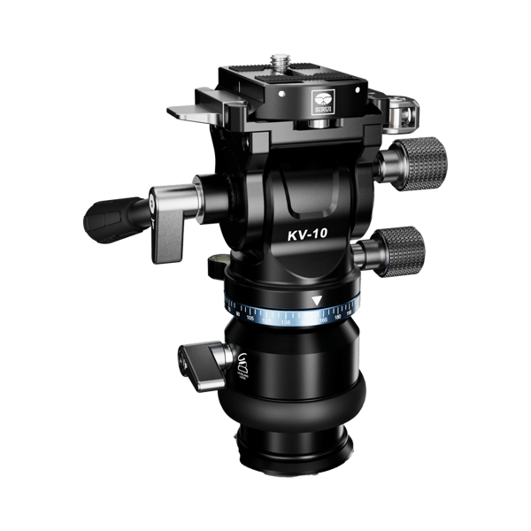 Sirui Pan & Tilt Head with Leveling Base KV-10