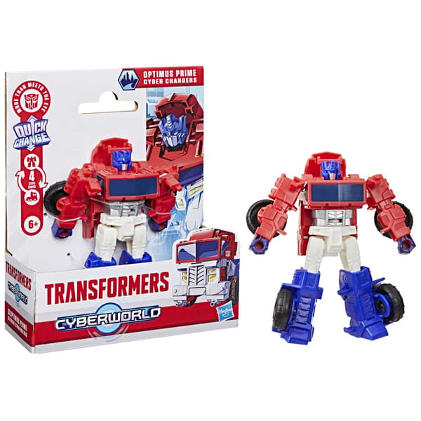 Transformers Cyberworld Cyber Changers 10cm sort