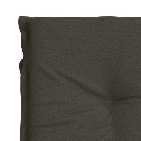 Solstol Kudde GEMERT 100% Polyester Antracit 190 x 80 x 9 cm