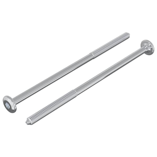 Skruv 2 pcs Silver M6 x 120 mm Stål