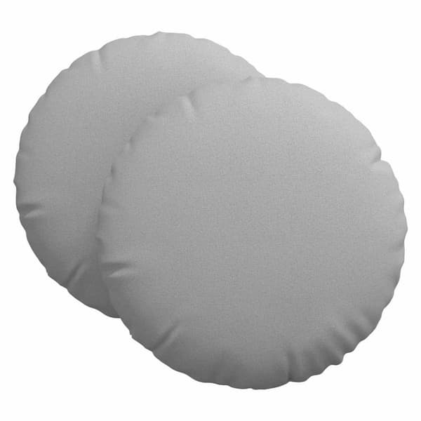 Sittkuddar 2 pcs Moln Grå Ø80 x 29 cm tyg
