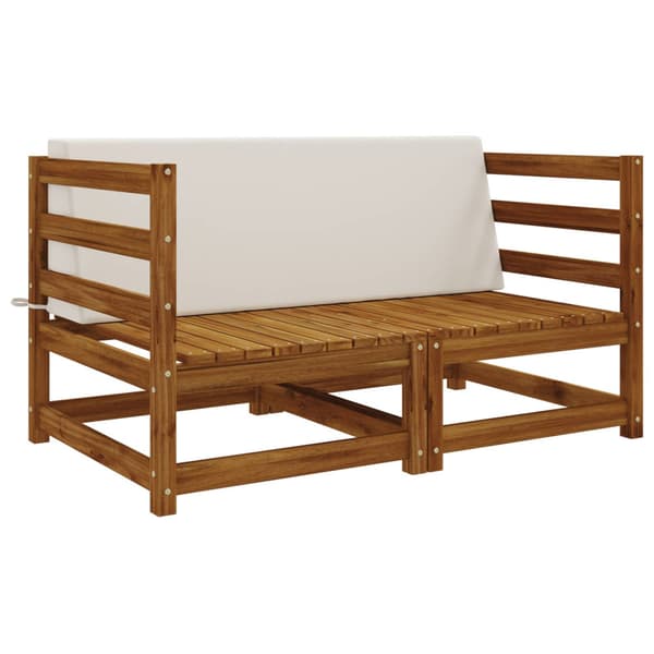 Ryggkudde SOEST 100% Polyester Vit 120 x 20 x 40 cm