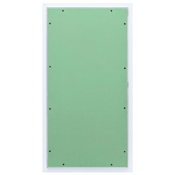 Åtkomstpanel Grön och Silver 45 x 85 cm Aluminium och gips