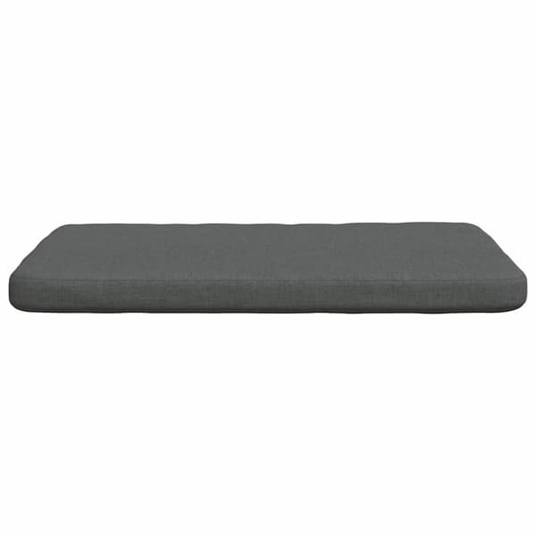 Sittkuddar 4 pcs Mörkgrå 40 x 40 x 3 cm tyg
