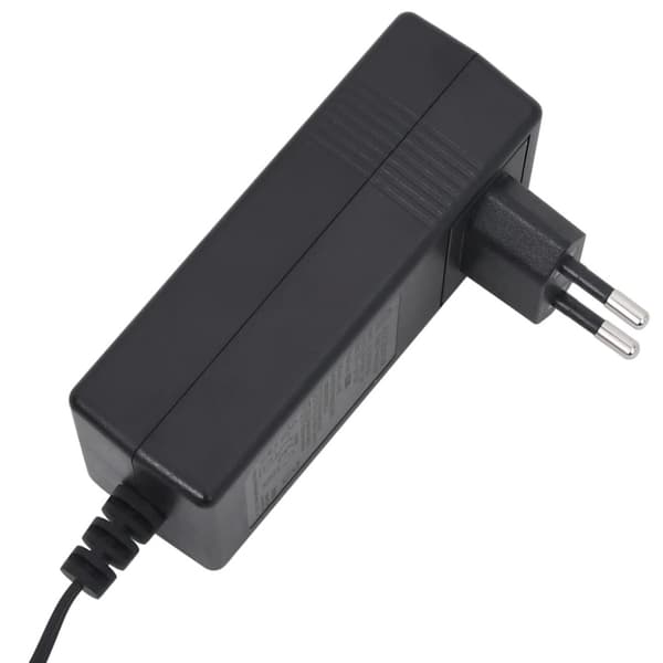 Elektrisk reclinerfåtölj mörkgrå tyg