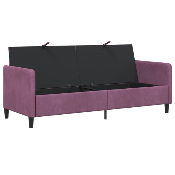Soffa med förvaring Lila 192 x 78 x 87 cm Polyester