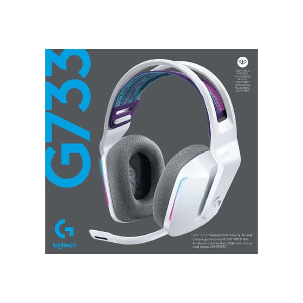 Logitech G G733 LIGHTSPEED Wireless RGB Gaming Headset - headset