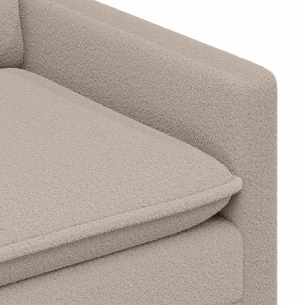 Soffa Ljusgrå 76 x 81 x 87,5 cm Tyg