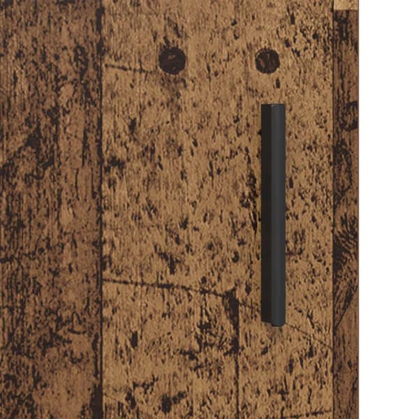 Sideboard Gammalt trä 97 x 33 x 81 cm Konstruerat trä
