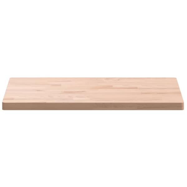 Bordsskiva 60x40x2,5 cm rektangulär massivt bokträ