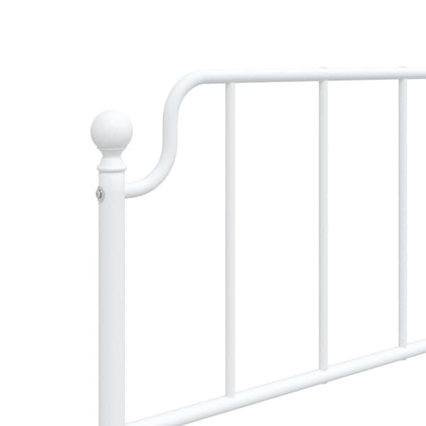 Ersättningsgavel metall vit 100 cm