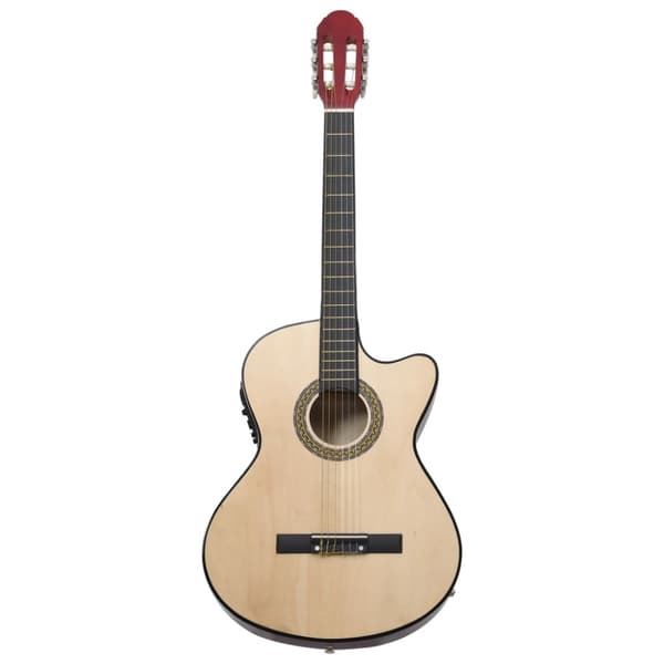 Gitarr 12 delar med EQ-pedal 6 och strängar western