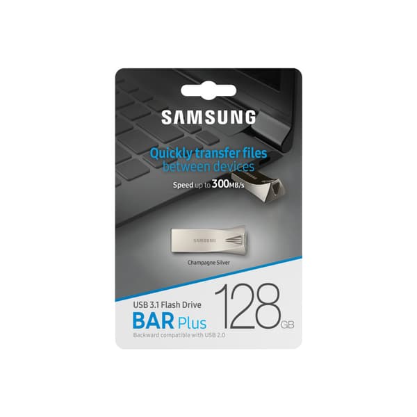 Samsung BAR Plus MUF-128BE3 - USB flash-enhet - 128 GB