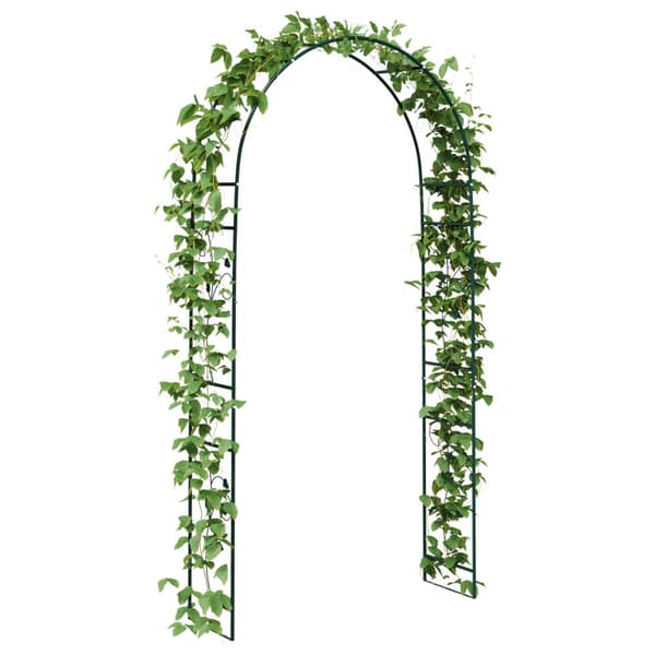 Trädgårdsbåge Blommor Grön 115 x 37 x 231 cm