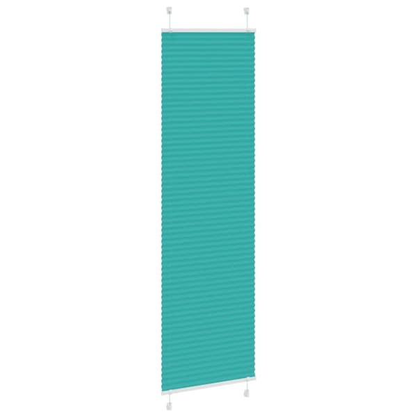 Plisserad persienn bensingrön 65x200cm tyg bredd 64,4cm