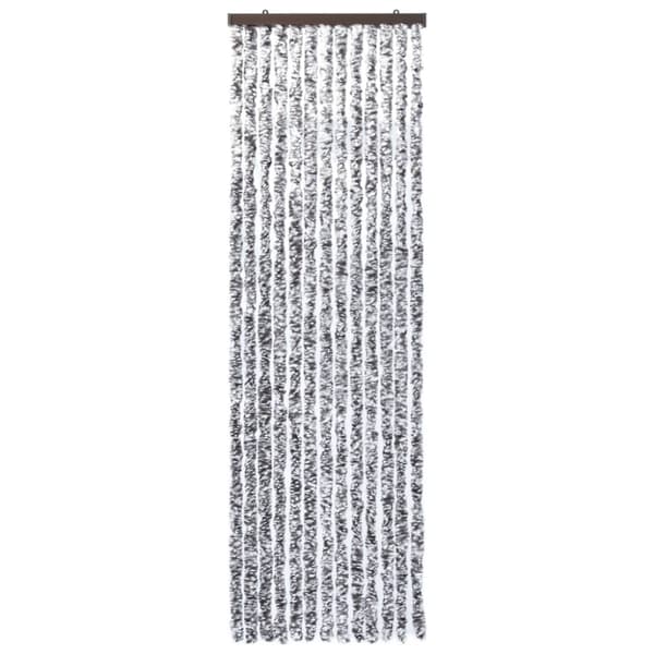 Insektsdraperi brun och beige 90x200 cm chenille