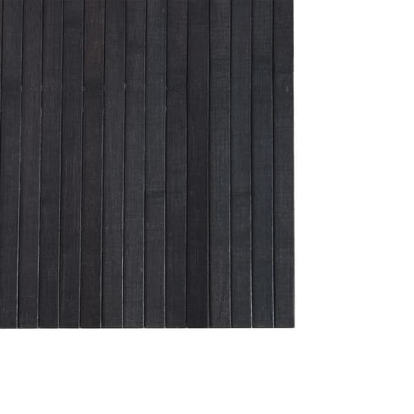 Rumsavdelare grå bredd 600 cm höjd 165 cm bambu