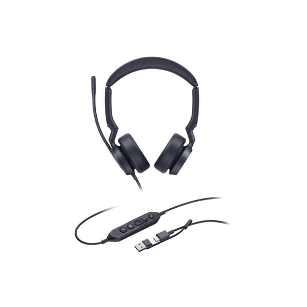 Yealink UH44 Dual - headset - USB-A, USB-C