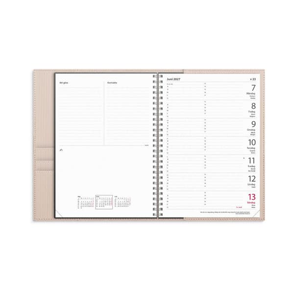 Kalender Diplomat 2027 beige