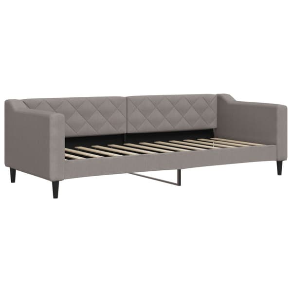 Dagbädd taupe 80x200 cm tyg