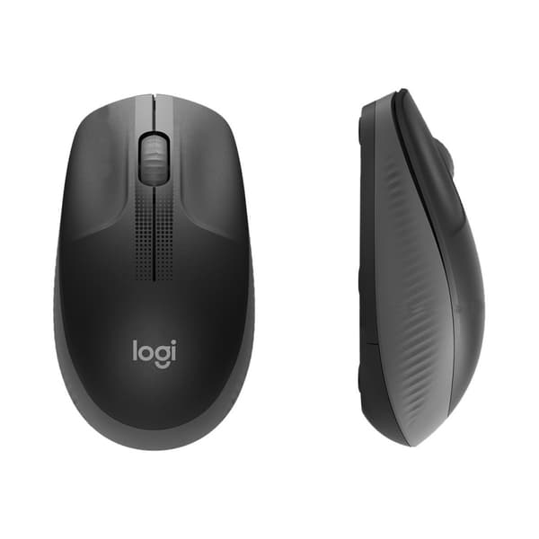 Logitech M190 - mus - träkol
