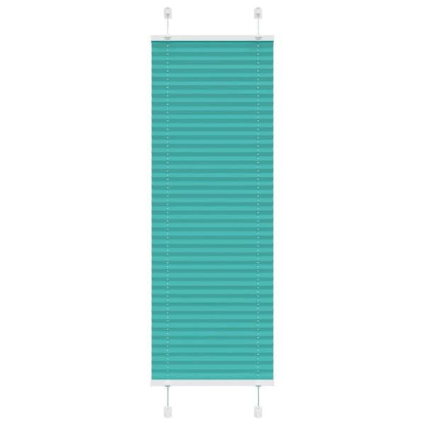 Plisserad persienn bensingrön 45x150cm tyg bredd 44,4cm