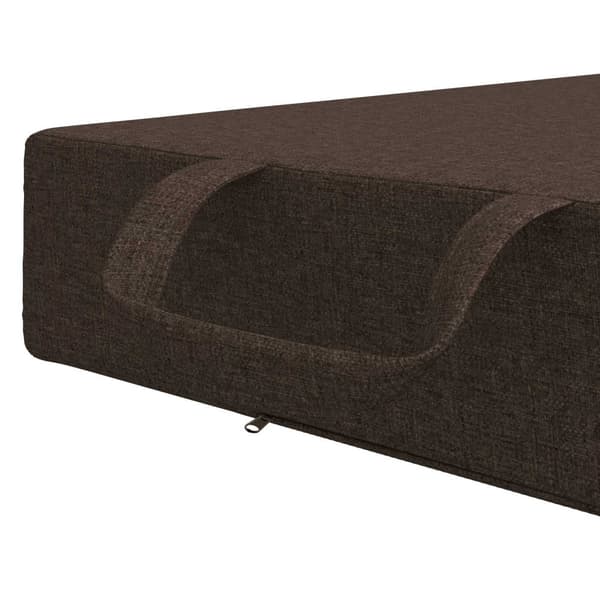 Fällbar Soffbed 90 x 67 x 45 cm Taupe
