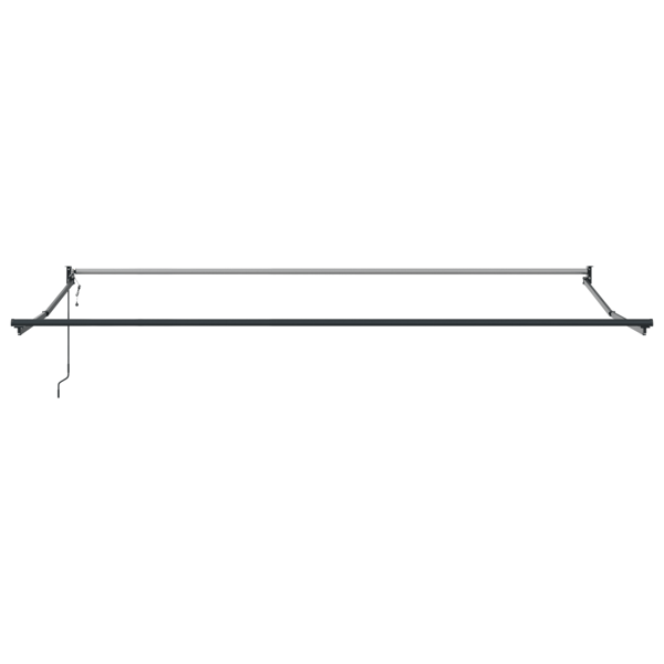 Utfällbar markis Flerfärgsdesign 450 × 300 cm